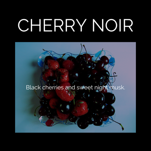 Cherry Noir | Charcoal Incense Cones